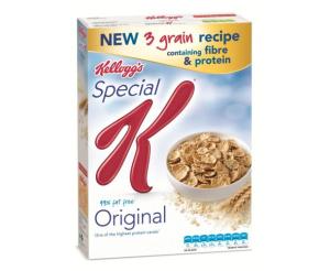 Kellogg has boosted the fibre and reduced the sodium content of Special K.